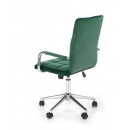 Кресло компьютерное HALMAR GONZO 4 темно-зеленый/хром